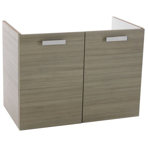 30 Inch Wall Mount Larch Canapa Bathroom Vanity Cabinet ACF L427LC